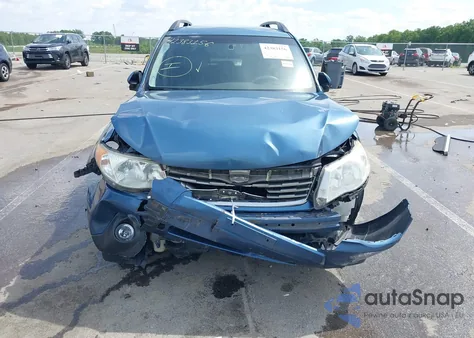 2009 Subaru Forester 2.5X Limited из США, поврежденный, VIN JF2SH64669H776569